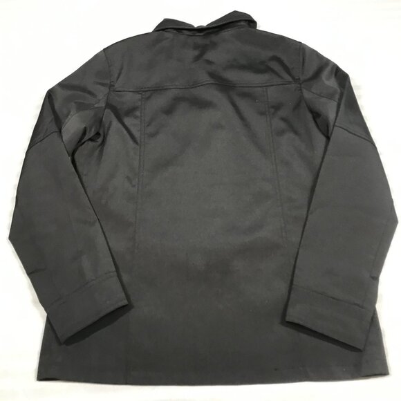 Dolce & Gabbana Jacket Mens 46 Black Made in Italy Utility Zip Pockets Lined - Picture 11 of 12